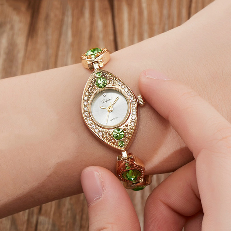 Jewelry Watches For Ladies - Luxury Women Bracelet Watches Diamond Jewelry