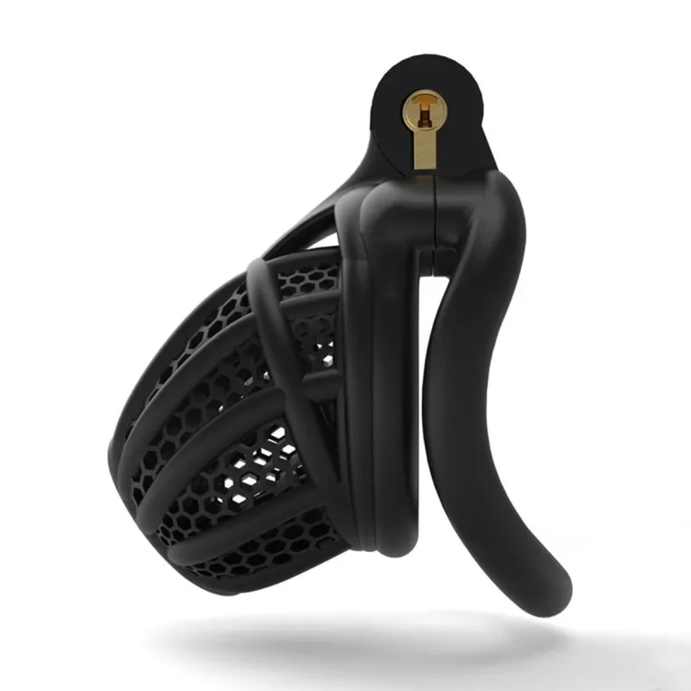New Male Chastity Cage Device  - огляд і ціна Couple Ring Set