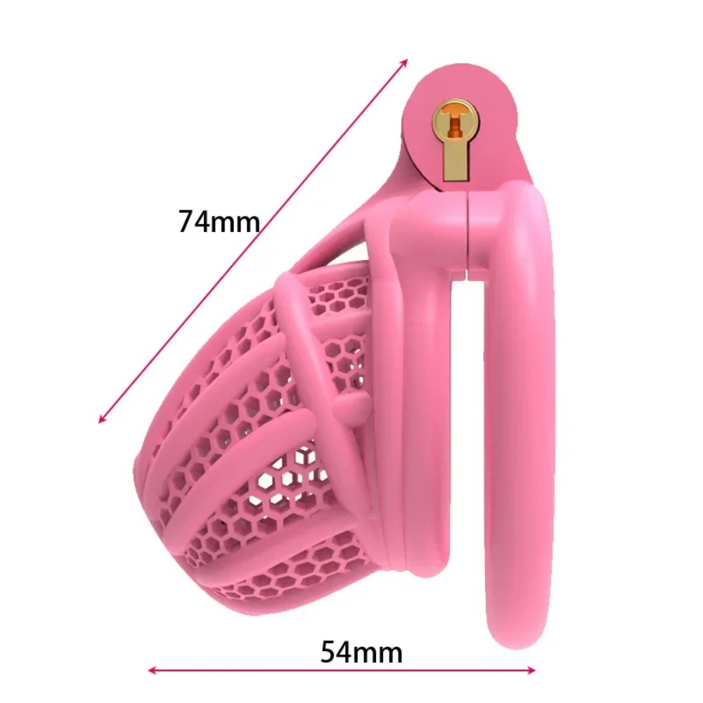 New Male Chastity Cage Device  - огляд і ціна Couple Ring Set