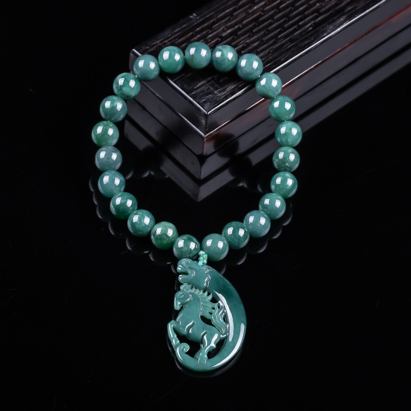 Natural Jadeite Blue Water Zod - огляд і ціна Jewelry & Watches Store