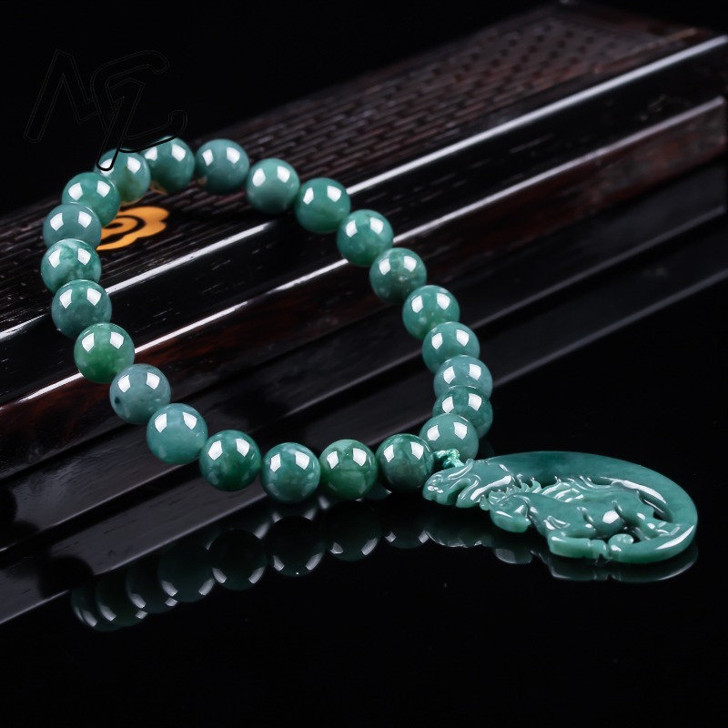 Natural Jadeite Blue Water Zod - огляд і ціна Jewelry & Watches Store
