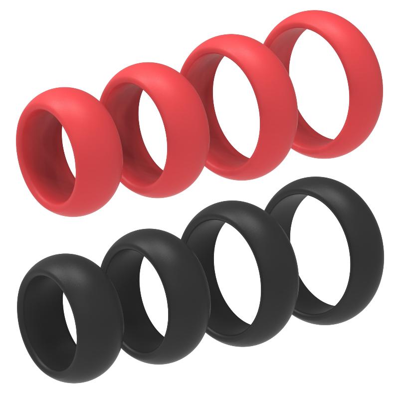 4Pcs Silicone Penis Ring Set f - огляд і ціна Couple Ring Set