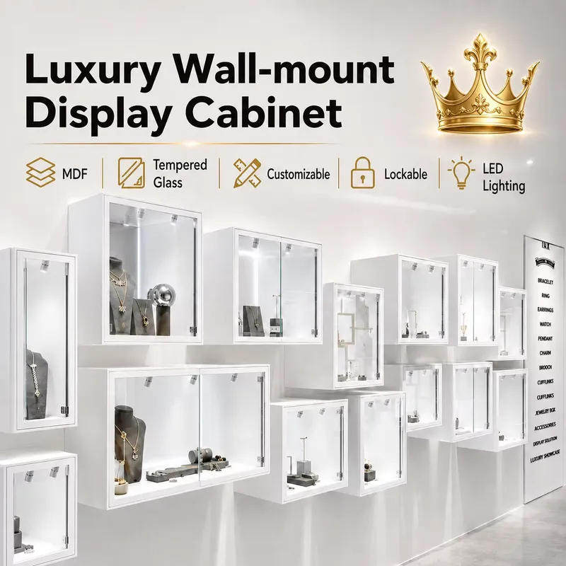 Custom White Wall Mounted LED  - огляд і ціна Jewelry And Watches Stores