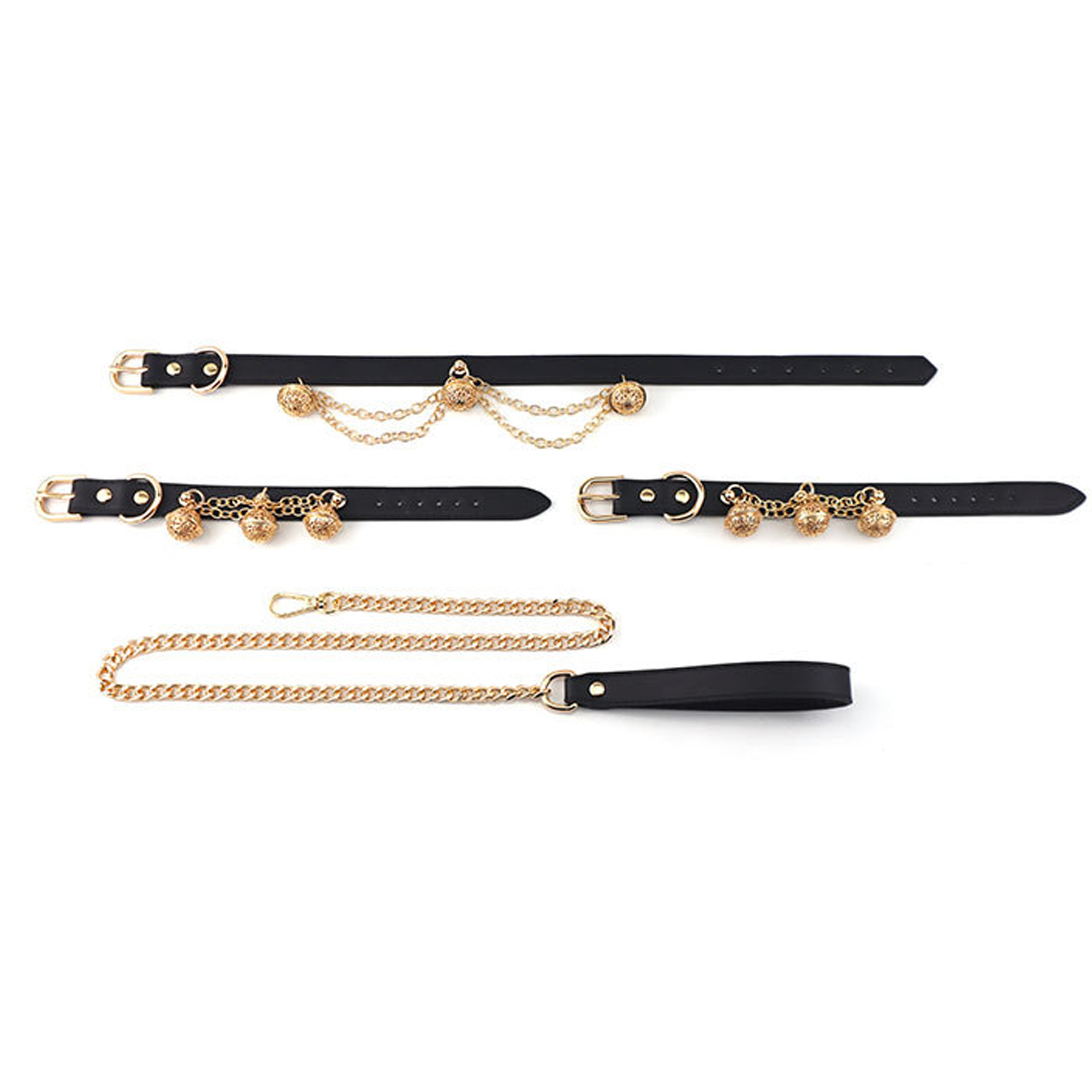 Couple BDSM Handcuff Neck Coll - огляд і ціна Couple Ring Set
