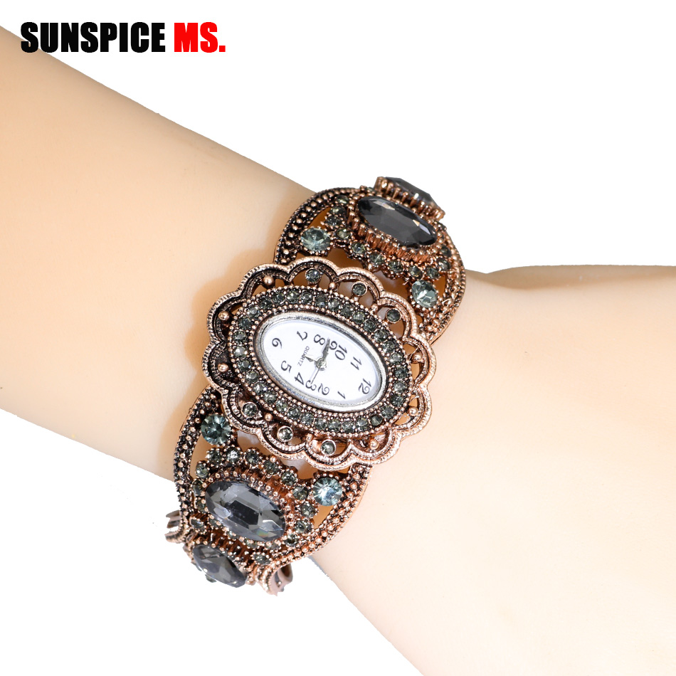 SUNSPICE-MS Quartz Wristwatch  - огляд і ціна Indian Jewelry Watches