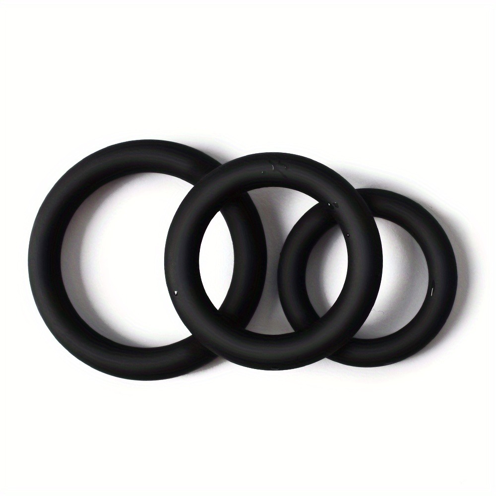 3PCS Silicone Penis Rings Set  - огляд і ціна Couple Ring Set