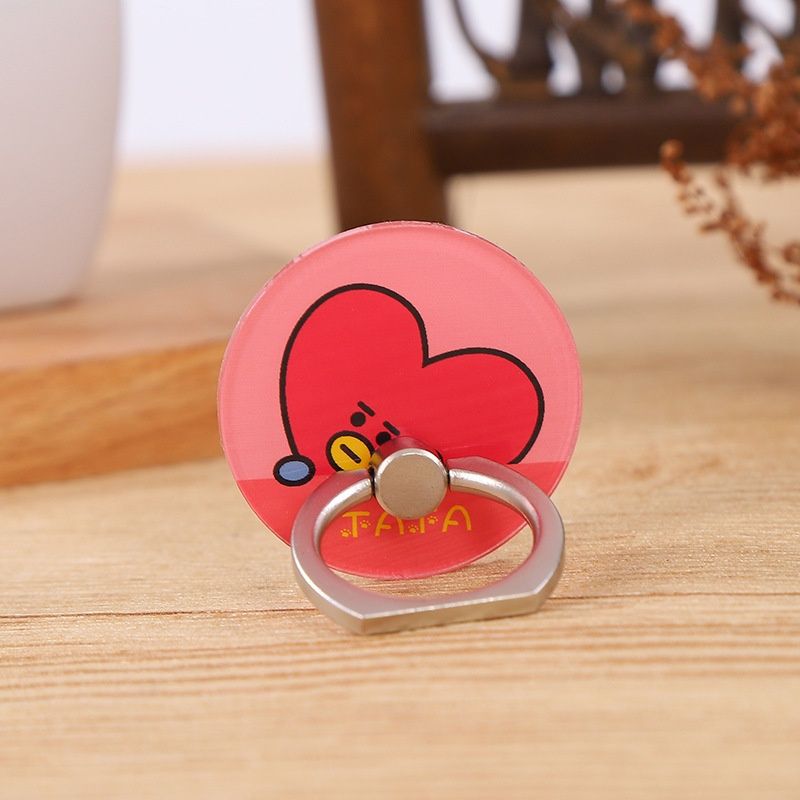 BT21 cartoon cute strong adhes - огляд і ціна Couple Ring Set