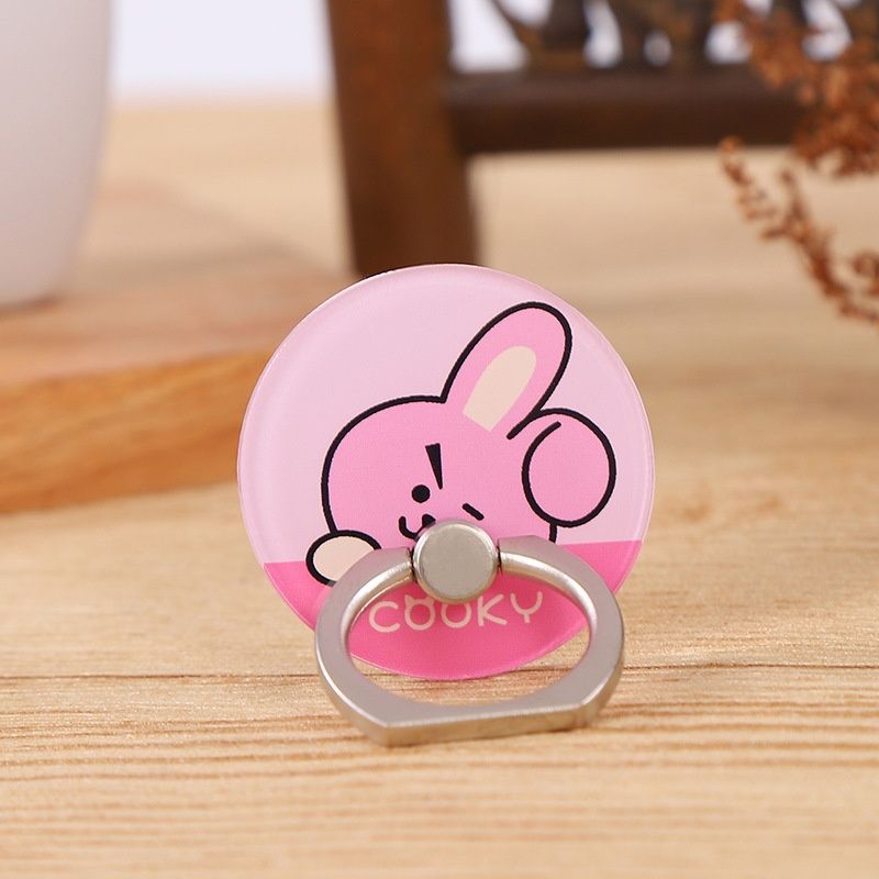 BT21 cartoon cute strong adhes - огляд і ціна Couple Ring Set
