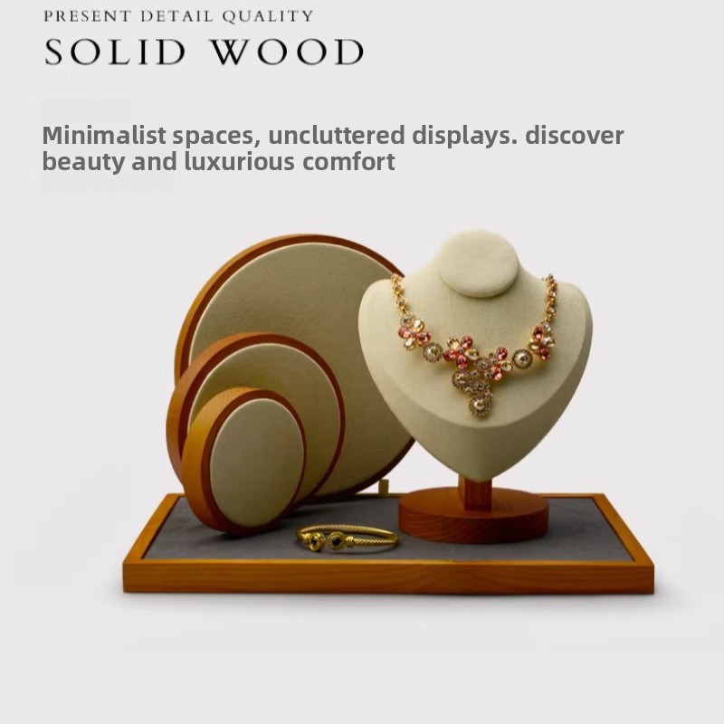 Solid Wood Jewelry Display Tra - огляд і ціна Jewelry And Watches Stores