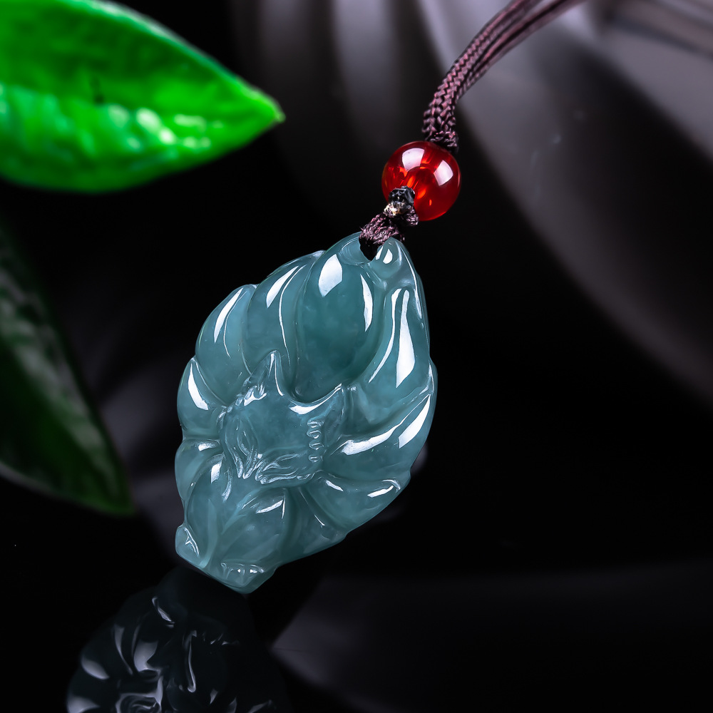 Natural Burmese Jadeite Fox Pe - огляд і ціна Jewelry & Watches Store