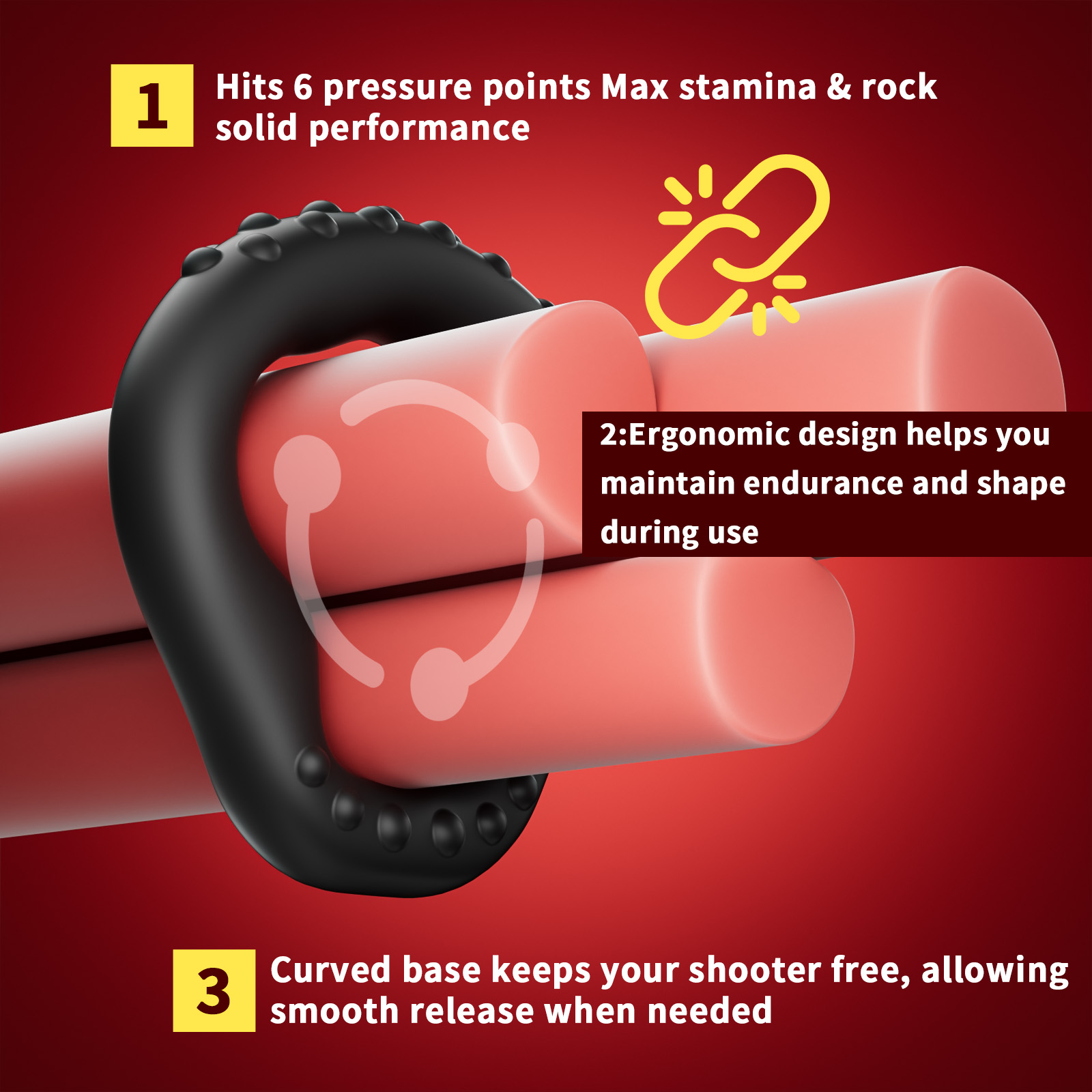 KUSHOR 8 PCS Silicone Penis Ri - огляд і ціна Couple Ring Set
