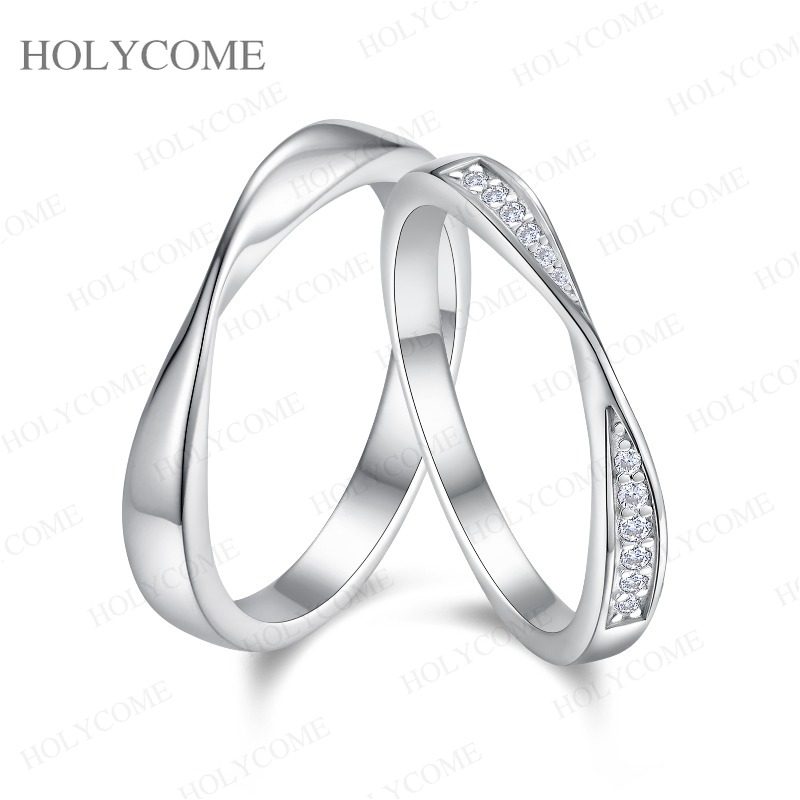 Moissanite Couple Rings 925 St - огляд і ціна Couple Ring Set