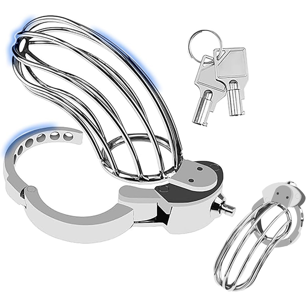 Push Lock Adjustable Chastity  - огляд і ціна Couple Ring Set