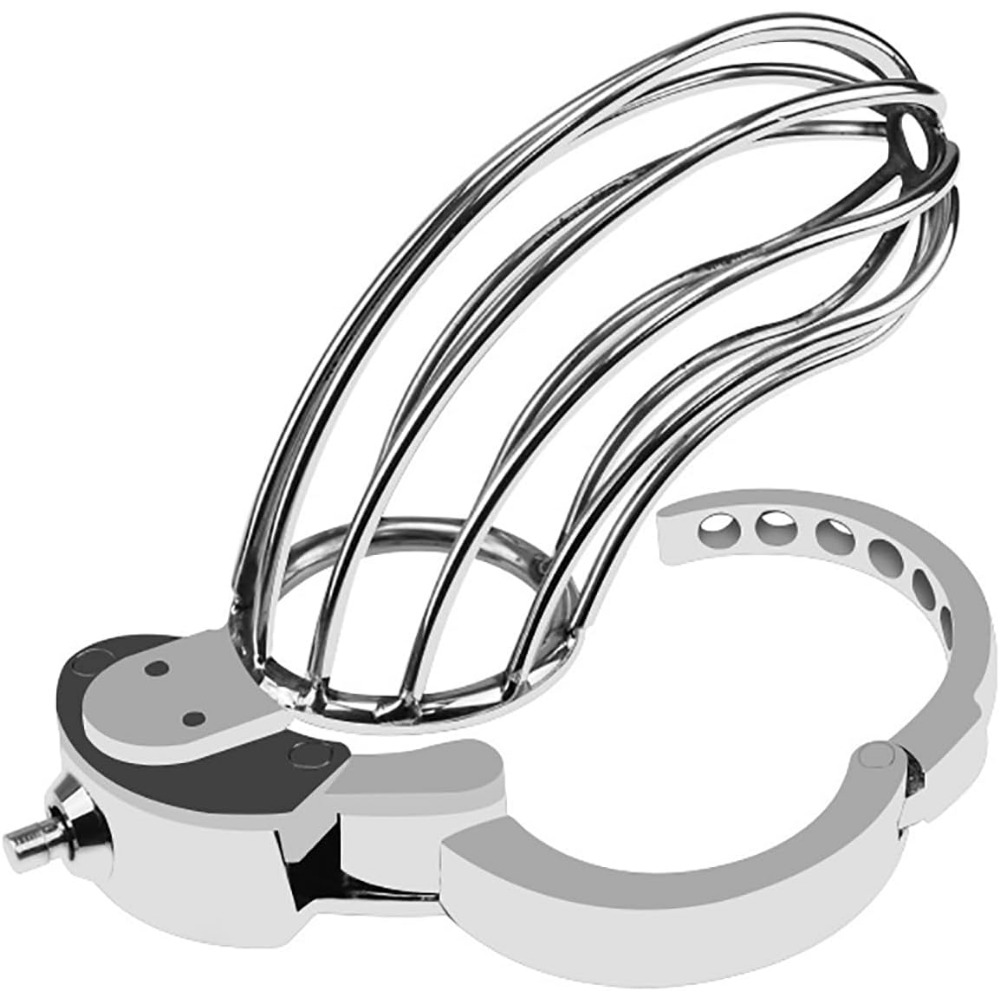 Push Lock Adjustable Chastity  - огляд і ціна Couple Ring Set