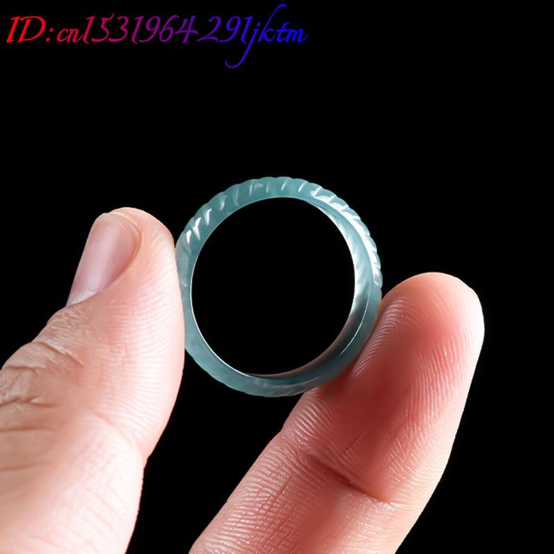 Blue Real Burmese Jadeite Ring - огляд і ціна Jewelry & Watches Store