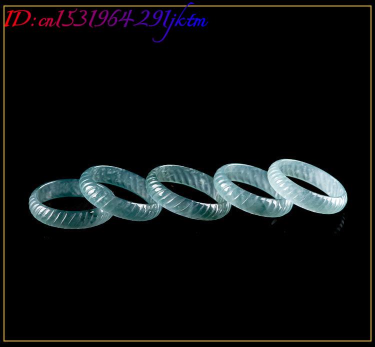 Blue Real Burmese Jadeite Ring - огляд і ціна Jewelry & Watches Store