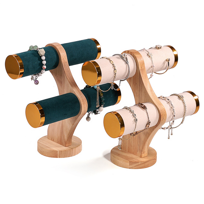 2-Tier Curved Wood Bracelet Ho - огляд і ціна Jewelry And Watches Stores