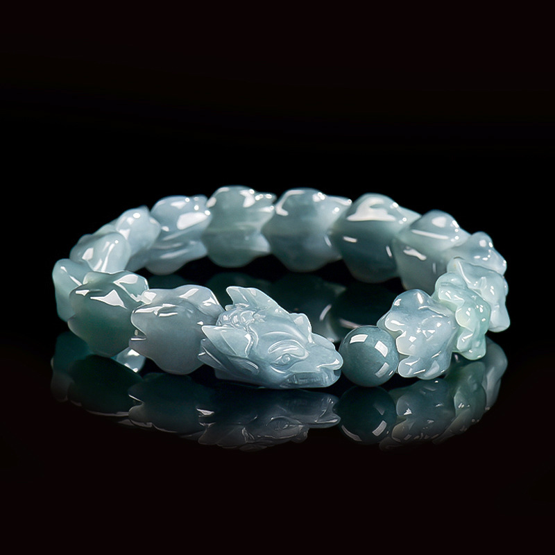 Blue Burmese Jadeite Dragon Br - огляд і ціна Jewelry & Watches Store