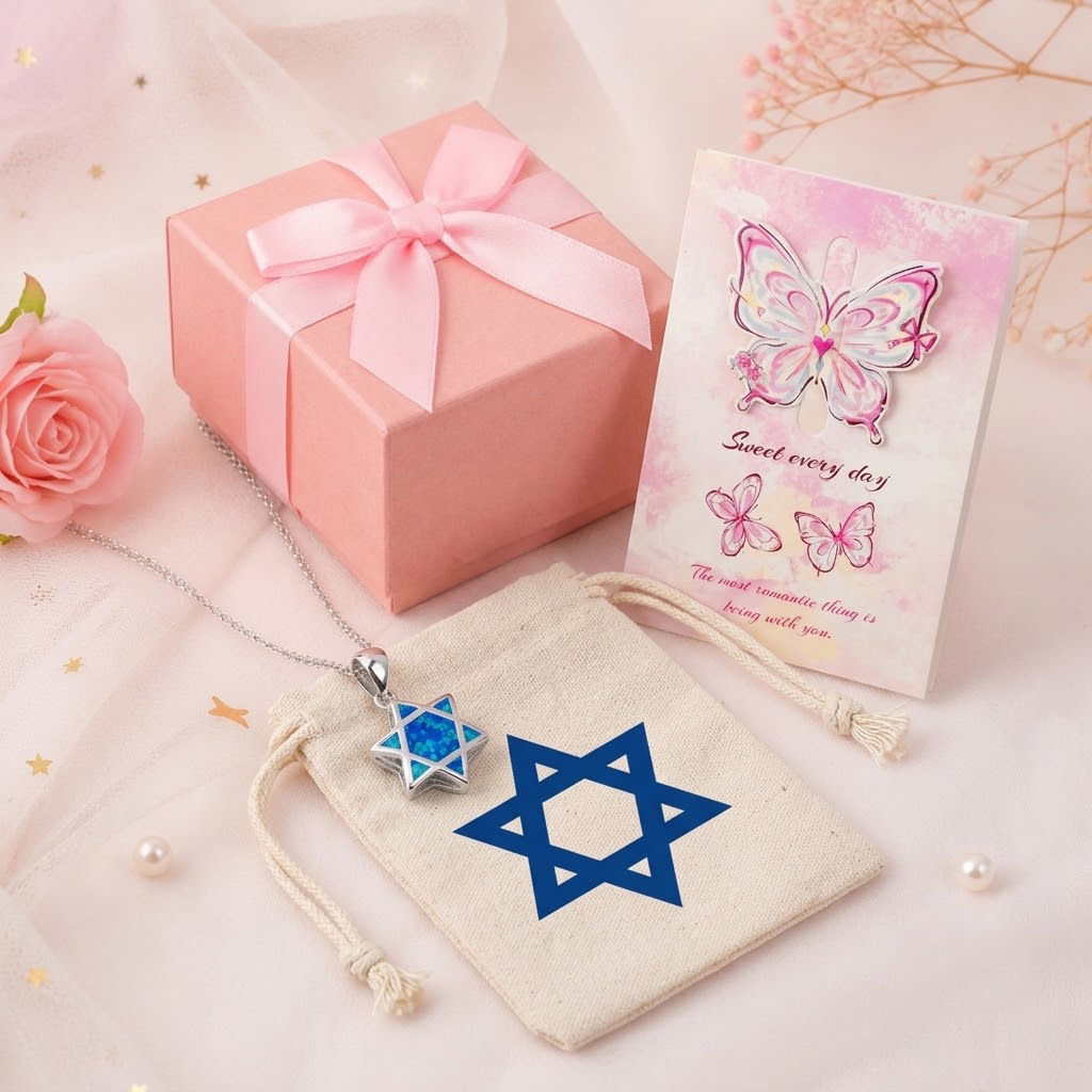 Star of David Opal Pendant Nec - огляд і ціна Jewelry & Watches Store