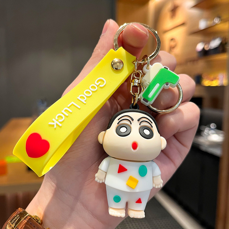 New cartoon cute wax Shin-chan - огляд і ціна Couple Ring Set