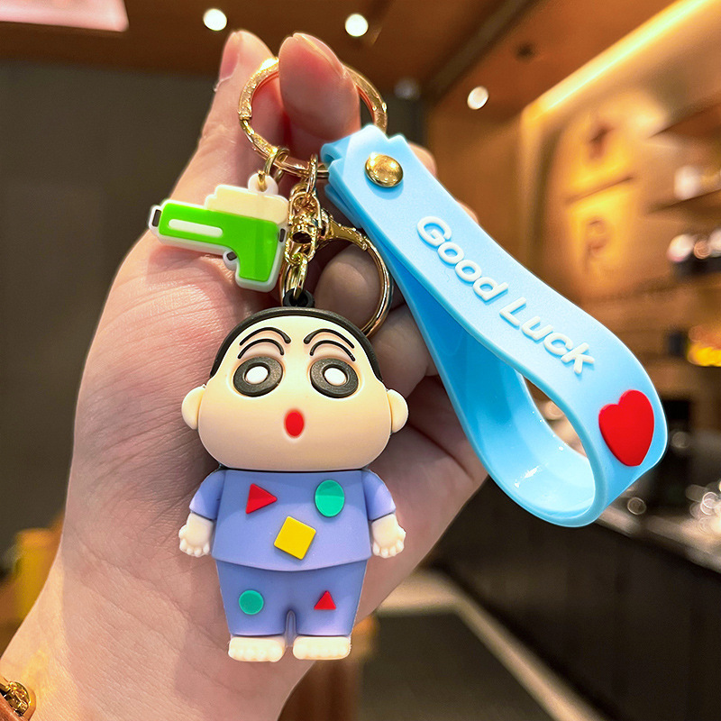 New cartoon cute wax Shin-chan - огляд і ціна Couple Ring Set
