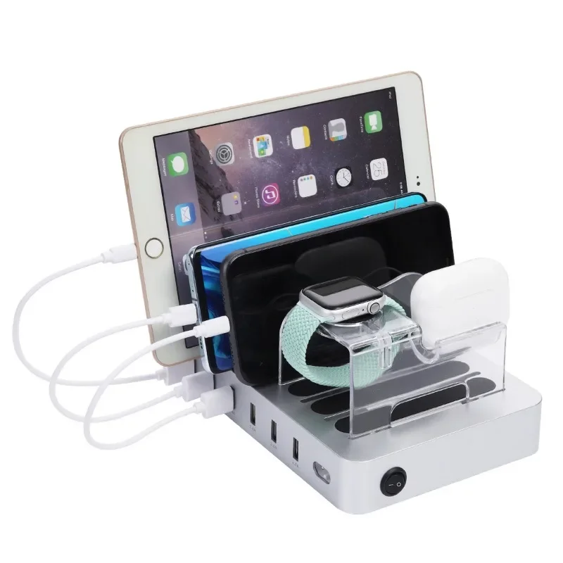 6USB desktop phone holder, sma - огляд і ціна Smartwatch