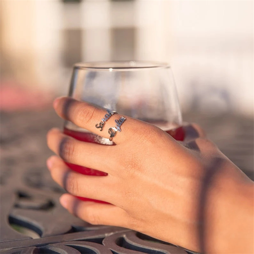 Family Rings for Men Women Cus - огляд і ціна Couple Ring Set