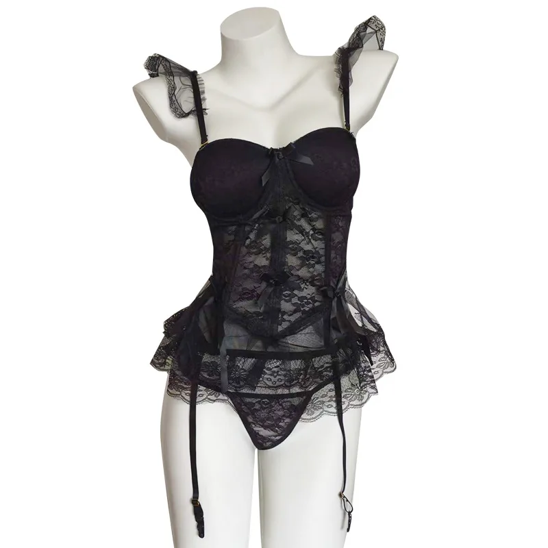 Porno Lingerie Lace Sexy Mesh  - огляд і ціна Couple Ring Set